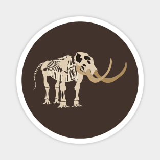 Mastodon skeleton Magnet